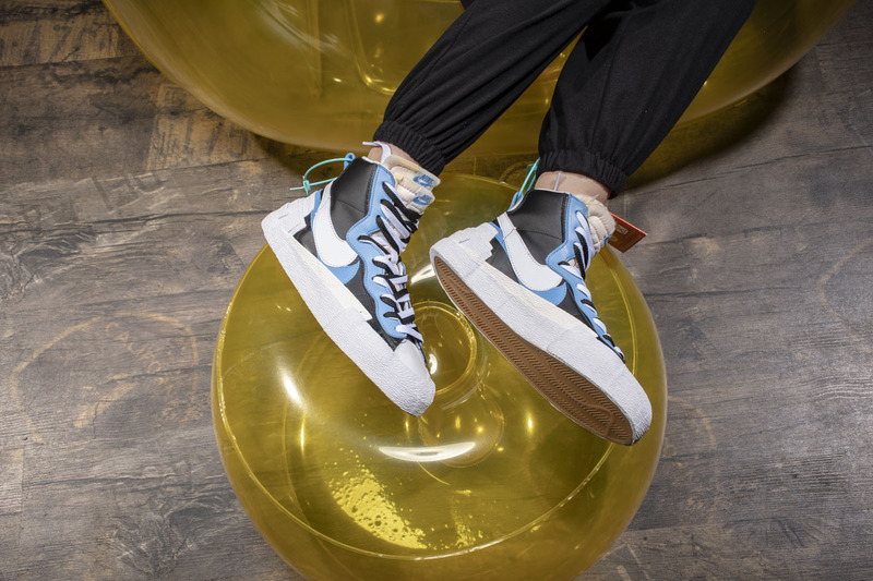 Sacai X Nike Blazer Mid Black Blue Bv0072 001 15 - www.kickbulk.cc