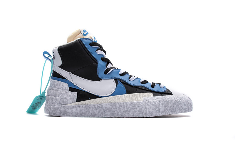 Sacai X Nike Blazer Mid Black Blue Bv0072 001 8 - www.kickbulk.cc