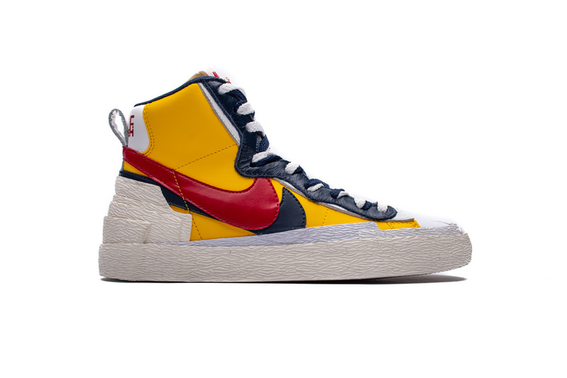 Sacai X Nike Blazer Mid Maize Navy Bv0072 700 11 - www.kickbulk.cc