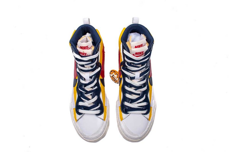 Sacai X Nike Blazer Mid Maize Navy Bv0072 700 14 - www.kickbulk.cc