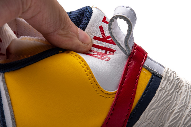 Sacai X Nike Blazer Mid Maize Navy Bv0072 700 18 - www.kickbulk.cc