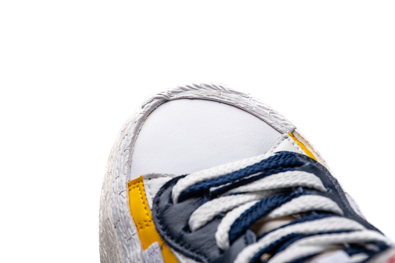 Sacai X Nike Blazer Mid Maize Navy Bv0072 700 25 - www.kickbulk.cc