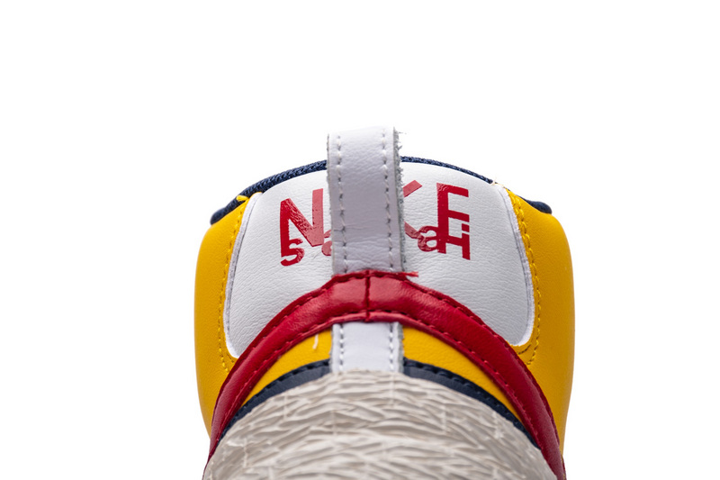 Sacai X Nike Blazer Mid Maize Navy Bv0072 700 26 - www.kickbulk.cc