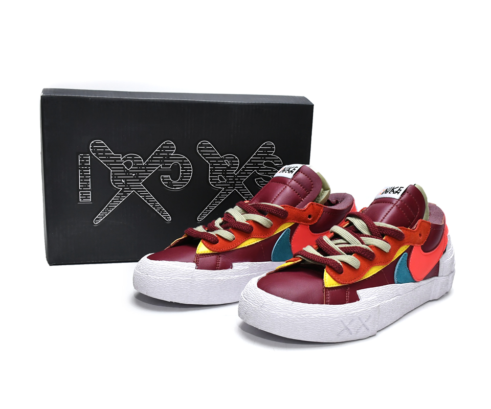 Kaws Sacai Nike Blazer Low Team Red Dm7901 600 3 - www.kickbulk.cc