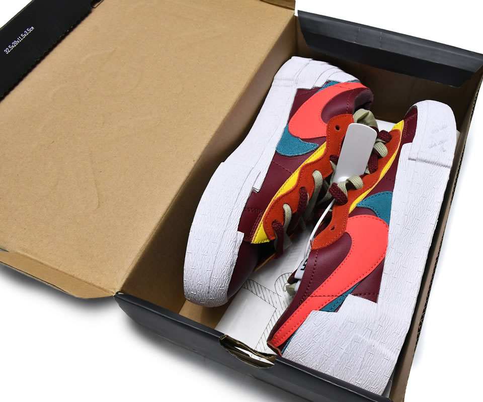 Kaws Sacai Nike Blazer Low Team Red Dm7901 600 4 - www.kickbulk.cc