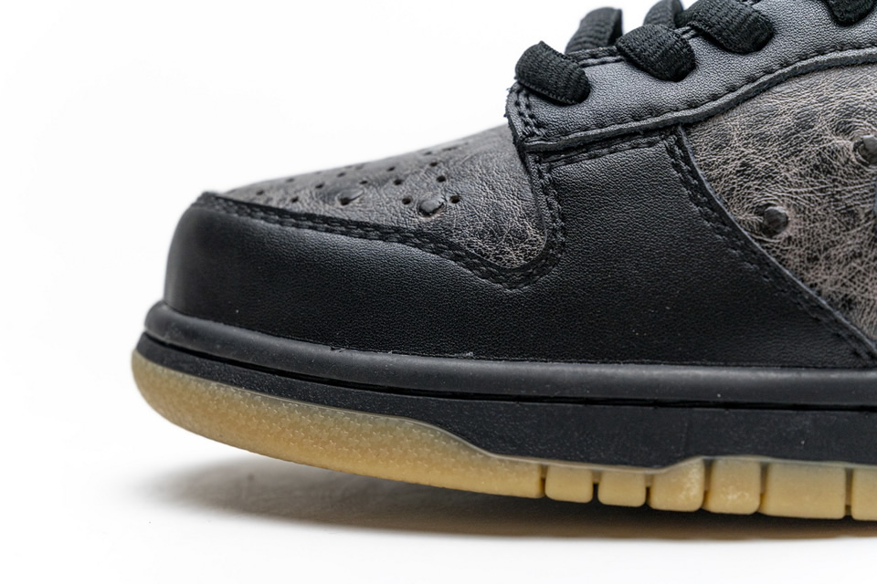 Nike Dunk Low Pro Sb Black Ostrich Skate 304292 003 14 - www.kickbulk.cc