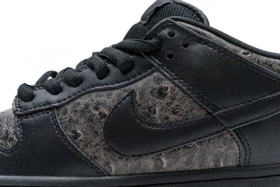 Nike Dunk Low Pro Sb Black Ostrich Skate 304292 003 15 - www.kickbulk.cc