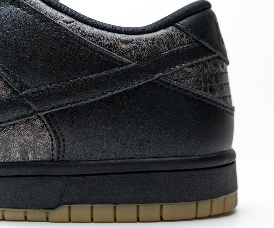 Nike Dunk Low Pro Sb Black Ostrich Skate 304292 003 16 - www.kickbulk.cc