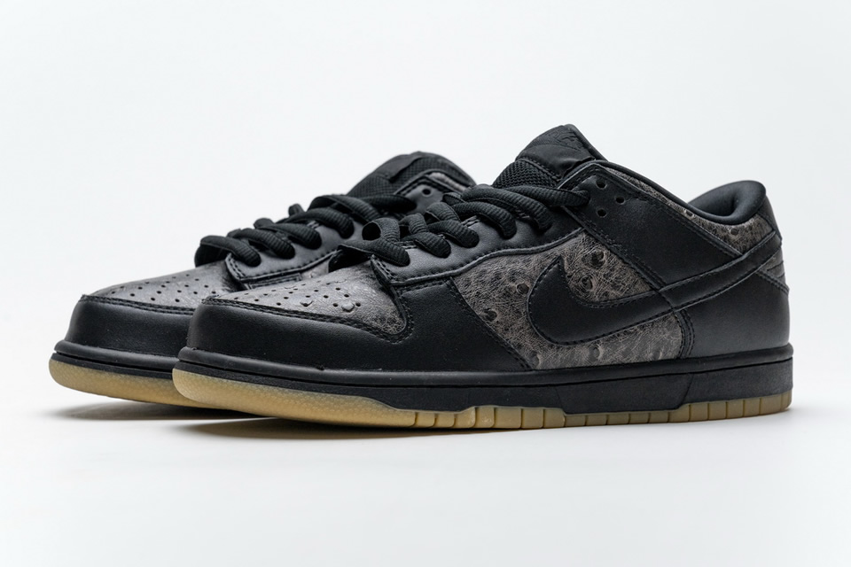 Nike Dunk Low Pro Sb Black Ostrich Skate 304292 003 5 - www.kickbulk.cc