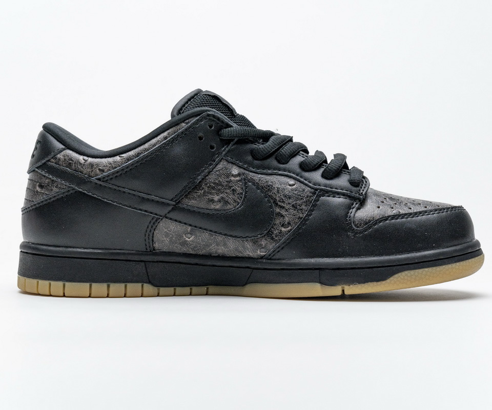 Nike Dunk Low Pro Sb Black Ostrich Skate 304292 003 8 - www.kickbulk.cc