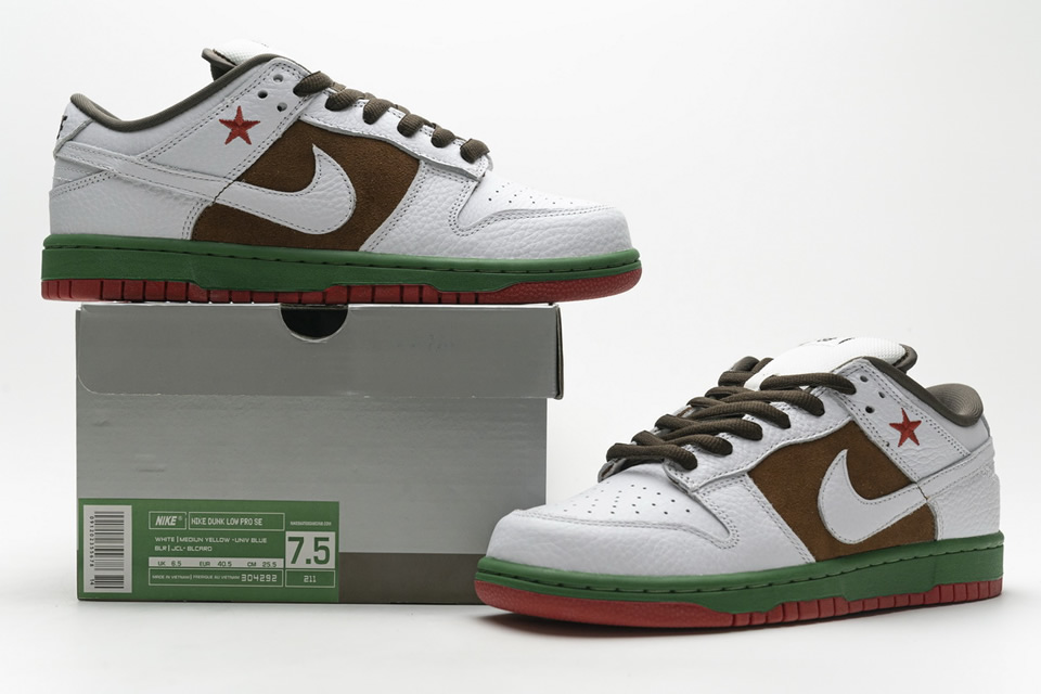 Nike Sb Dunk Low California Cali Pecan White 304292 211 3 - www.kickbulk.cc