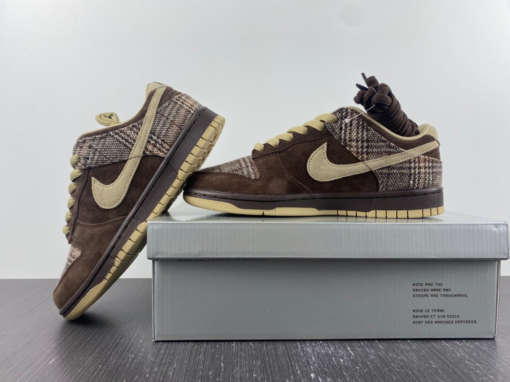 Nike Dunk Low Pro Sb Tweed 304292 223 7 - www.kickbulk.cc