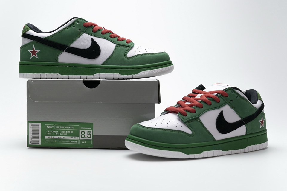 Nike Sb Dunk Low Pro Heineken 304292 302 3 - www.kickbulk.cc