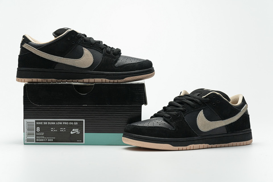 Nike Sb Dunk Low Pro Black Coral Bq6817 003 3 - www.kickbulk.cc