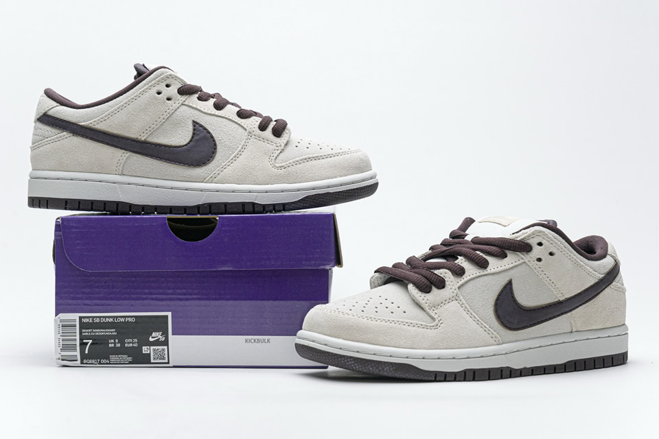 Nike Sb Dunk Low Pro Desert Sand Mahogany Bq6817 004 3 - www.kickbulk.cc