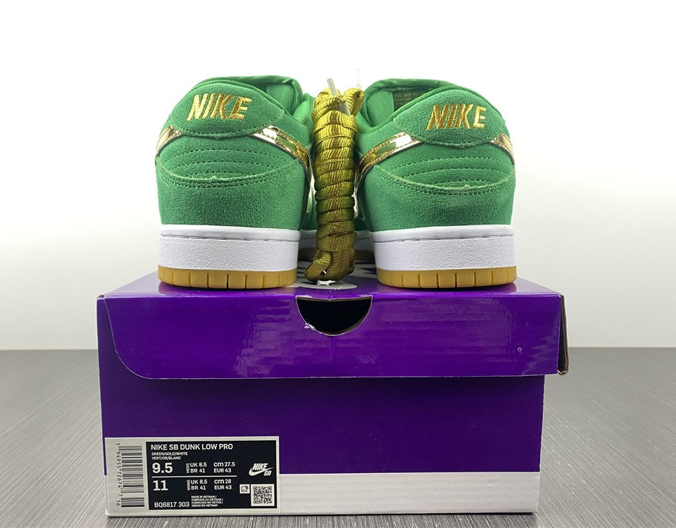 Nike Dunk Low Sb St Patricks Day Bq6817 303 12 - www.kickbulk.cc