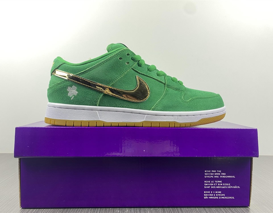 Nike Dunk Low Sb St Patricks Day Bq6817 303 21 - www.kickbulk.cc