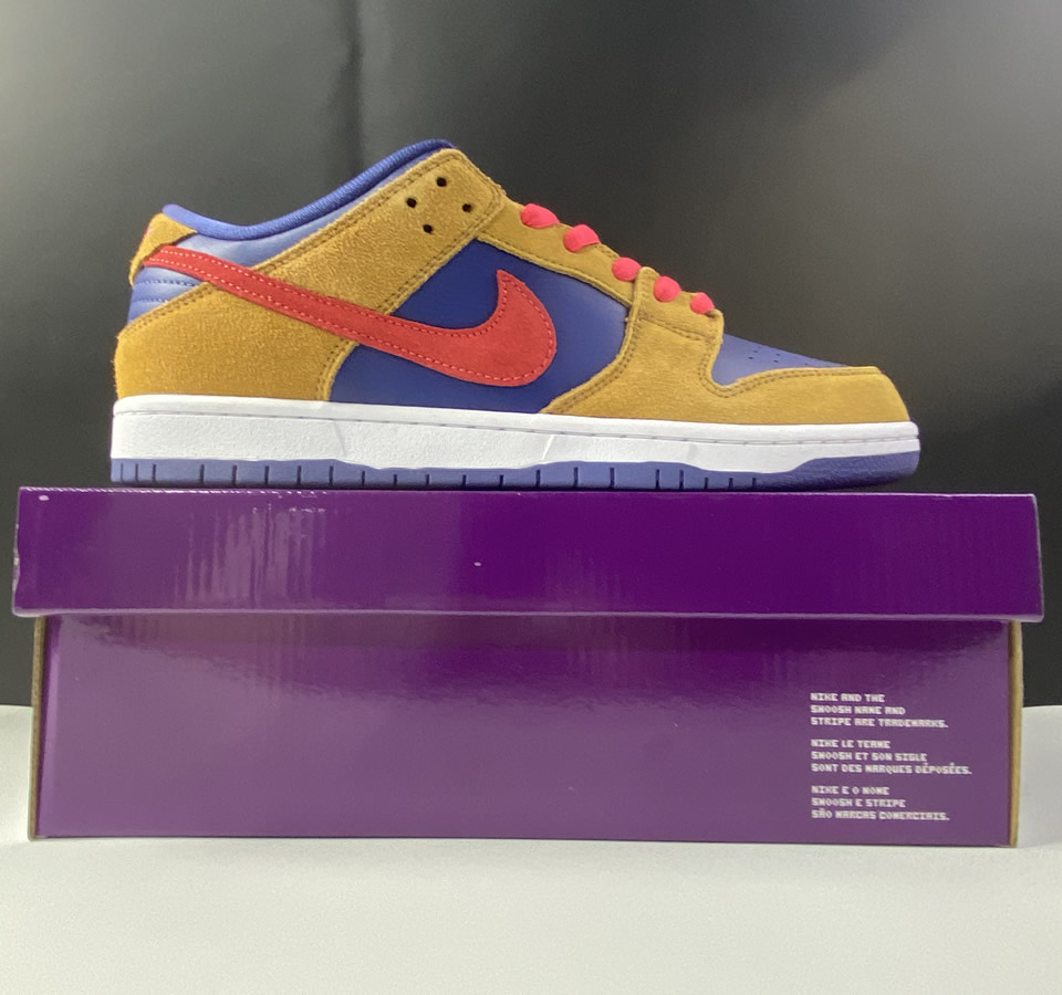 Nike Dunk Low Sb Wheat Dark Purple Bq6817 700 17 - www.kickbulk.cc