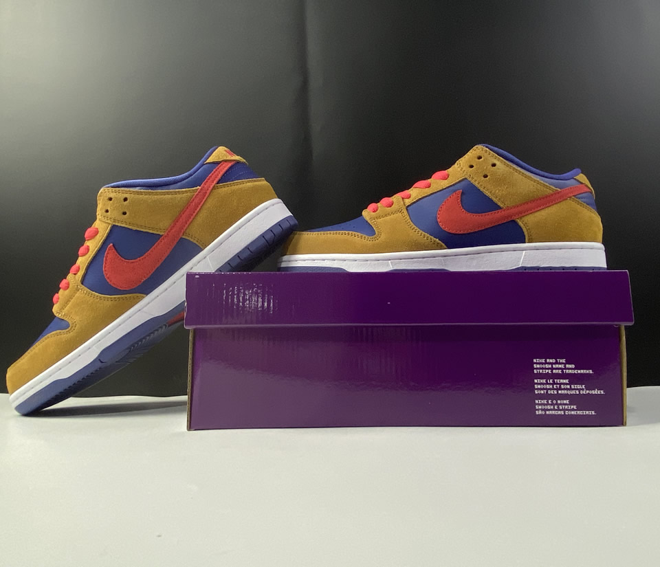 Nike Dunk Low Sb Wheat Dark Purple Bq6817 700 18 - www.kickbulk.cc