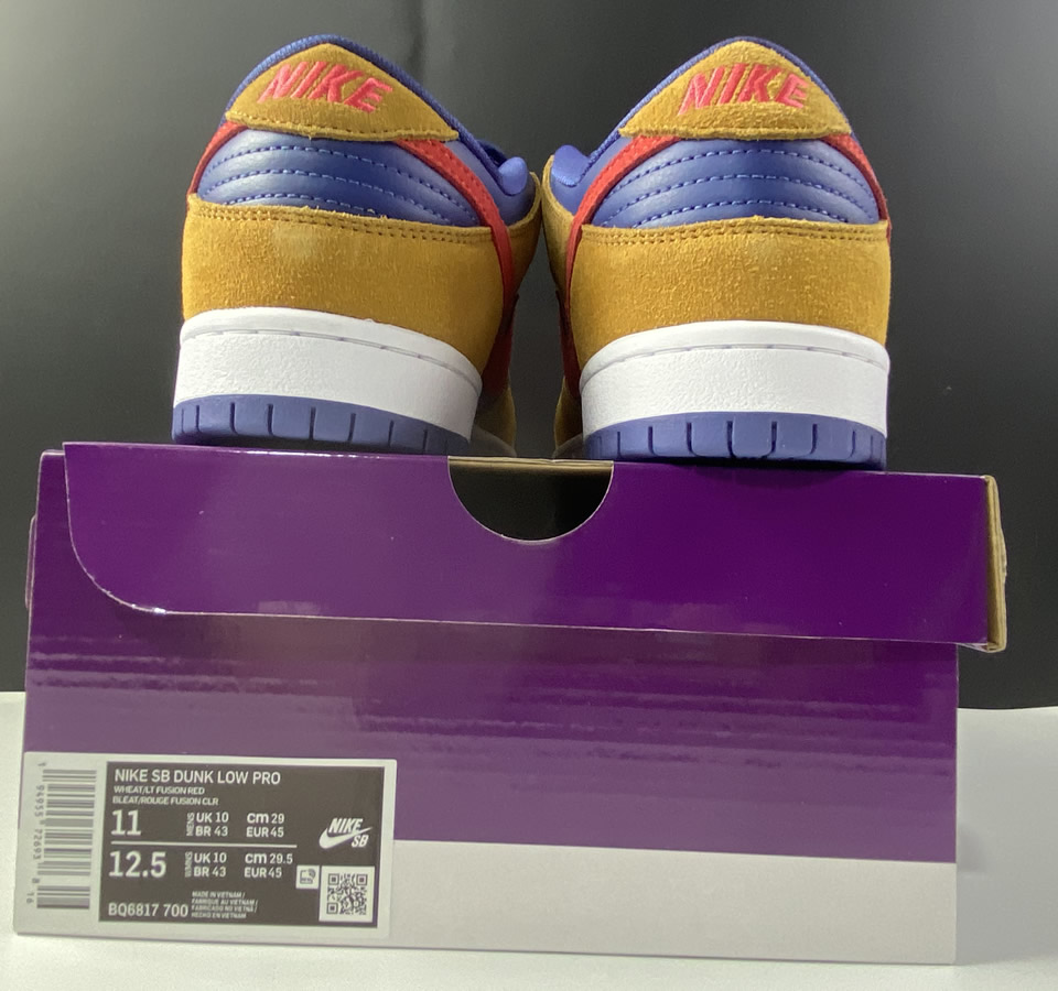 Nike Dunk Low Sb Wheat Dark Purple Bq6817 700 21 - www.kickbulk.cc