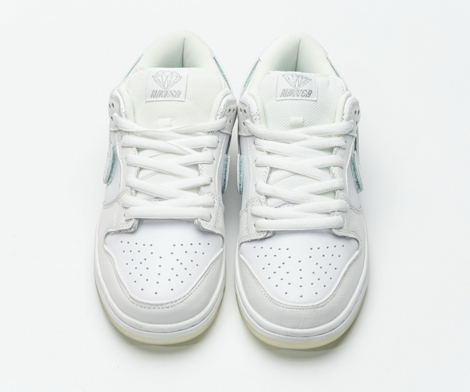 Nike Sb Dunk Low Pro Og Qs Diamond Supply White Bv1310 100 2 - www.kickbulk.cc