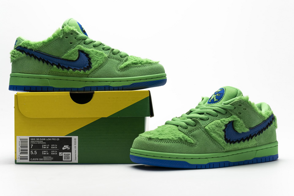 Grateful Dead Nike Sb Dunk Low Green Bear Cj5378 300 3 - www.kickbulk.cc