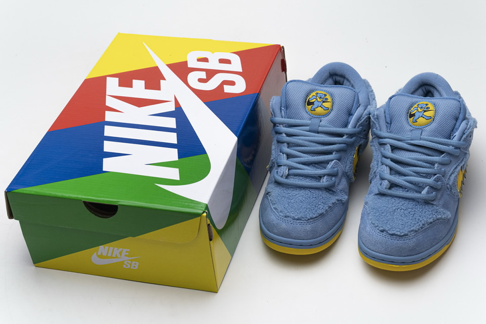 Grateful Dead Nike Sb Dunk Low Pro Qs Blue Bear Cj5378 400 4 - www.kickbulk.cc