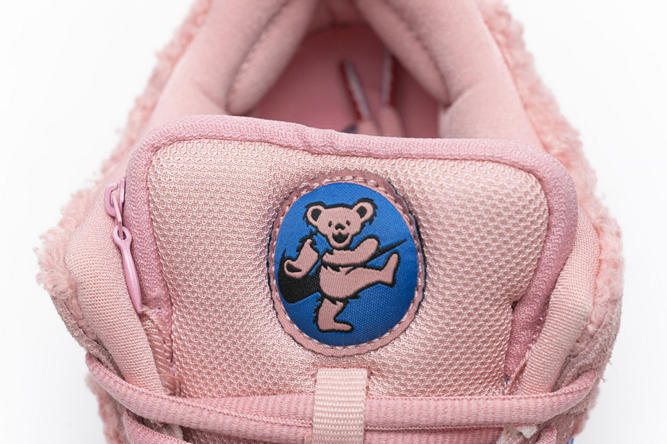 Grateful Dead Nike Sb Dunk Low Pro Qs Pink Bear Cj5378 600 10 - www.kickbulk.cc