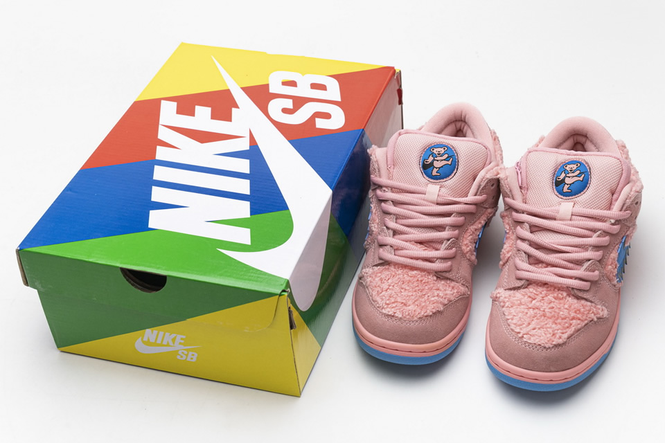 Grateful Dead Nike Sb Dunk Low Pro Qs Pink Bear Cj5378 600 4 - www.kickbulk.cc