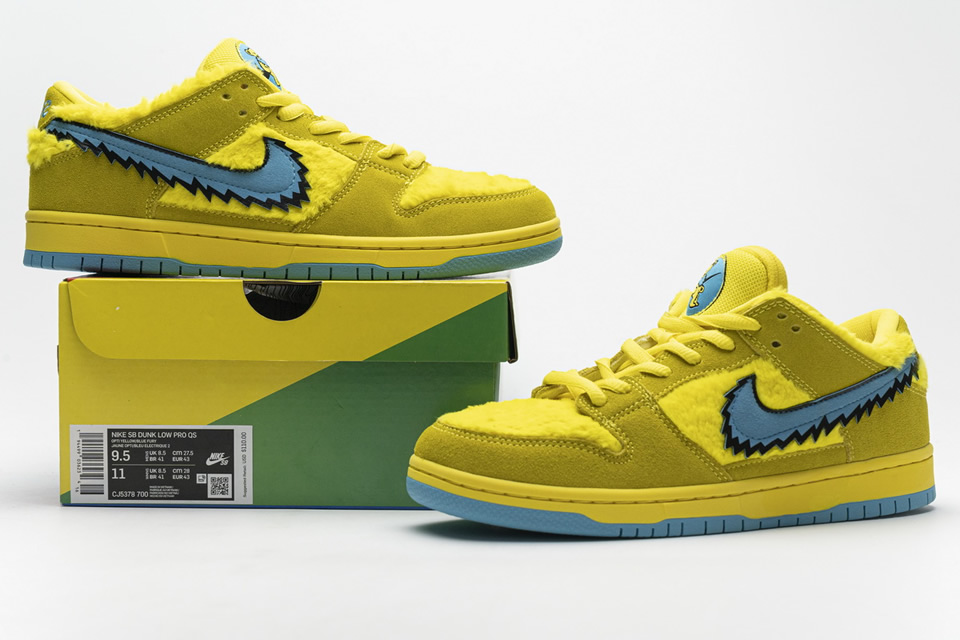 Grateful Dead Nike Sb Dunk Low Yellow Bear Cj5378 700 3 - www.kickbulk.cc