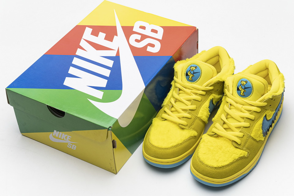 Grateful Dead Nike Sb Dunk Low Yellow Bear Cj5378 700 4 - www.kickbulk.cc