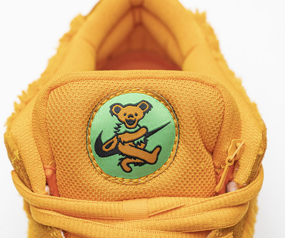 Grateful Dead Nike Sb Dunk Low Pro Qs Orange Bear Cj5378 800 10 - www.kickbulk.cc