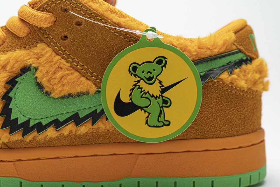 Grateful Dead Nike Sb Dunk Low Pro Qs Orange Bear Cj5378 800 15 - www.kickbulk.cc