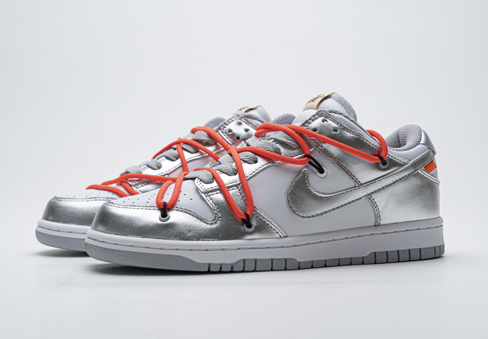 Off White Nike Dunk Sb Low Silver White Ct0856 800 9 - www.kickbulk.cc