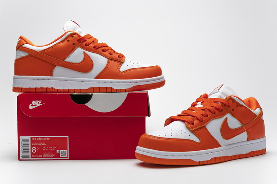 0 Nike Dunk Low Syracuse Sb Cu1726 101 White Orange 3 - www.kickbulk.cc