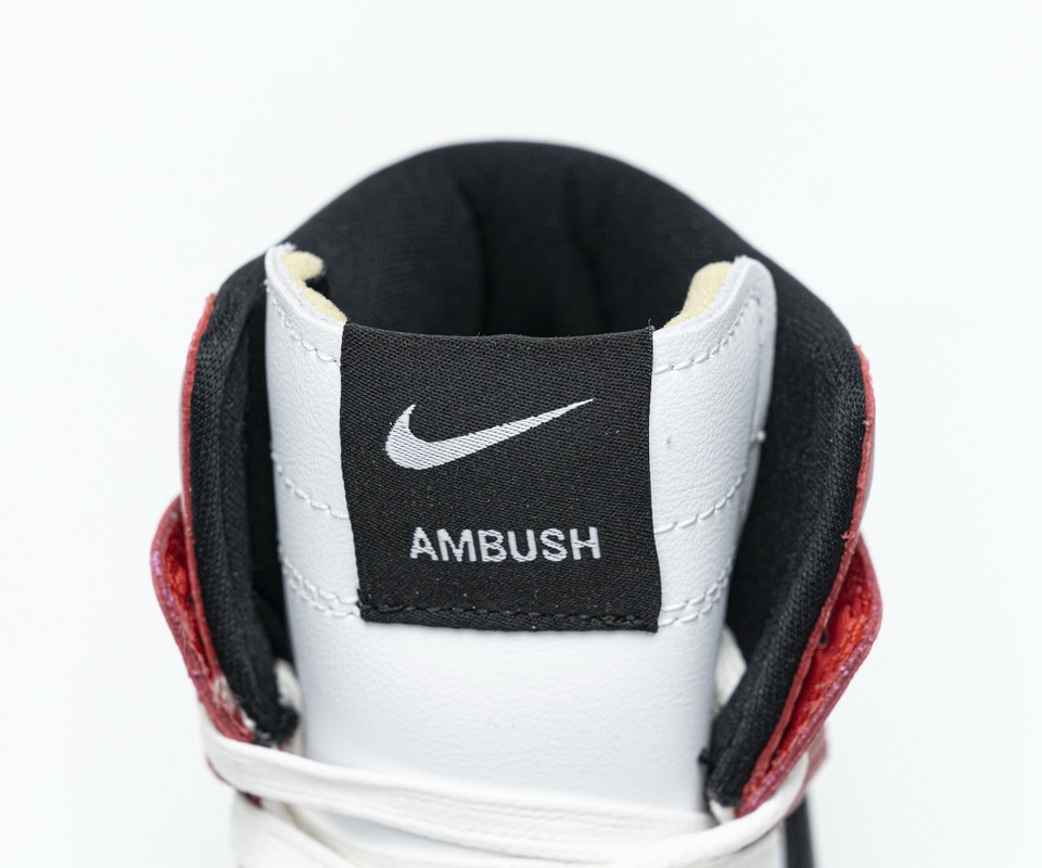 Ambush Nike Dunk High Varsity Red Black White Cu7544 102 10 - www.kickbulk.cc
