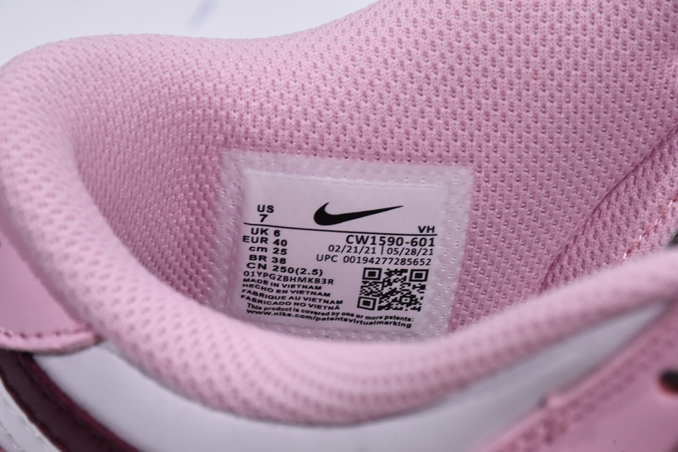 Nike Dunk Low Gs Pink Foam Cw1590 601 13 - www.kickbulk.cc