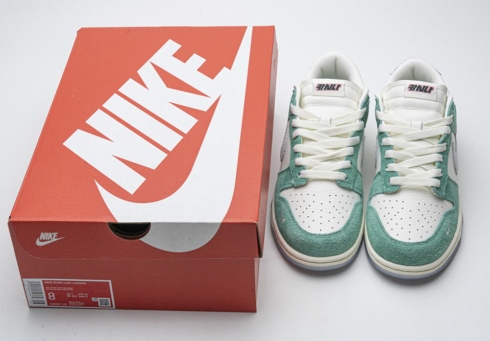 Kasina Nike Dunk Low Neptune Green Cz6501 101 5 - www.kickbulk.cc