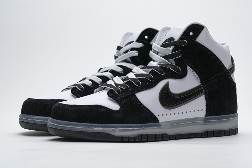 Slam Jam Nike Sb Dunk High Black White Da1639 101 5 - www.kickbulk.cc