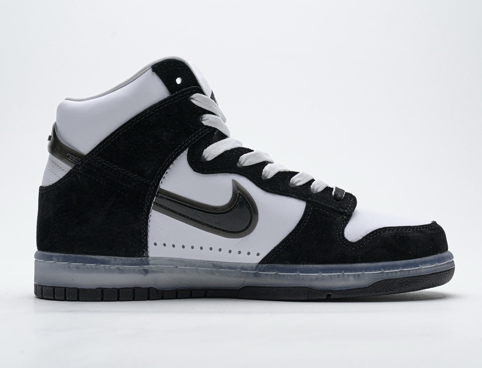 Slam Jam Nike Sb Dunk High Black White Da1639 101 8 - www.kickbulk.cc