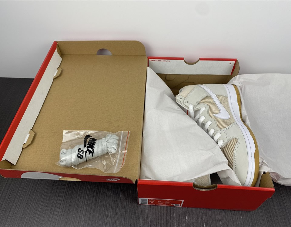 Nike Dunk High Pro Iso Sb Unbleached Pack Natural Da9626 100 18 - www.kickbulk.cc