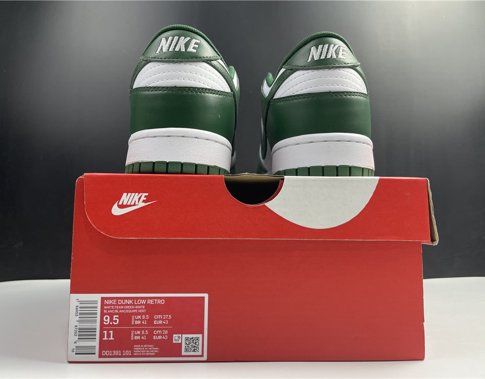 Nike Dunk Low Michigan State Dd1391 101 19 - www.kickbulk.cc