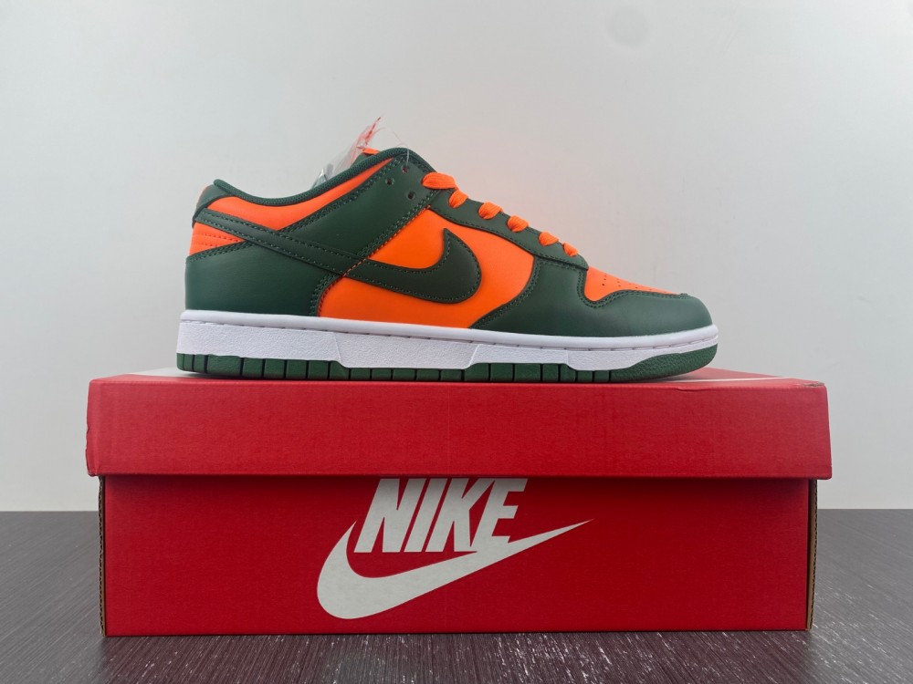 Nike Dunk Low Miami Hurricanes Dd1391 300 12 - www.kickbulk.cc