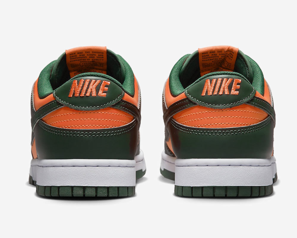 Nike Dunk Low Miami Hurricanes Dd1391 300 4 - www.kickbulk.cc