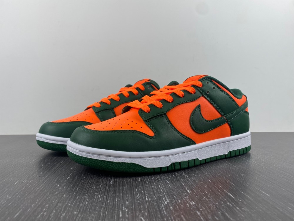 Nike Dunk Low Miami Hurricanes Dd1391 300 7 - www.kickbulk.cc