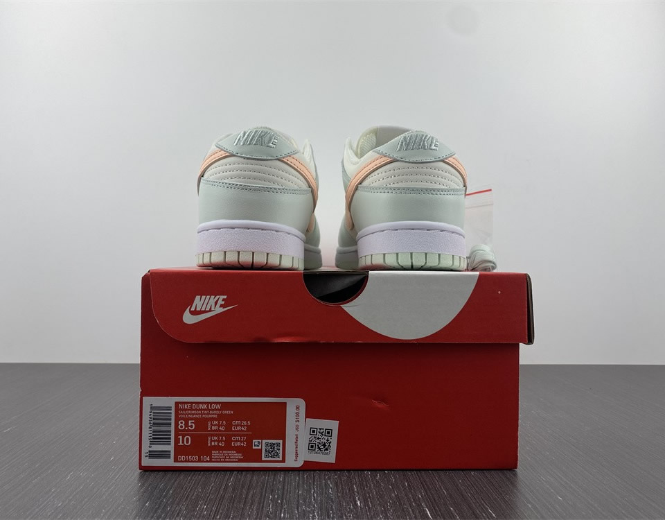 Nike Dunk Low Barely Green Wmns Dd1503 104 14 - www.kickbulk.cc