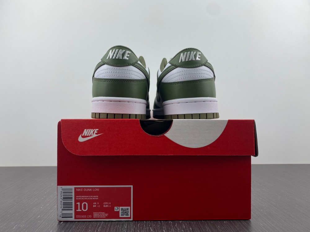 Nike Dunk Low Medium Olive Wmns Dd1503 120 15 - www.kickbulk.cc