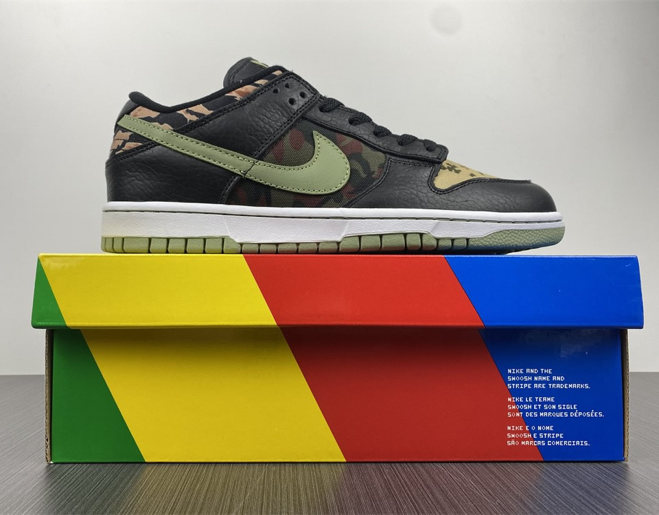 Nike Dunk Low Se Black Multi Camo Dh0957 001 20 - www.kickbulk.cc