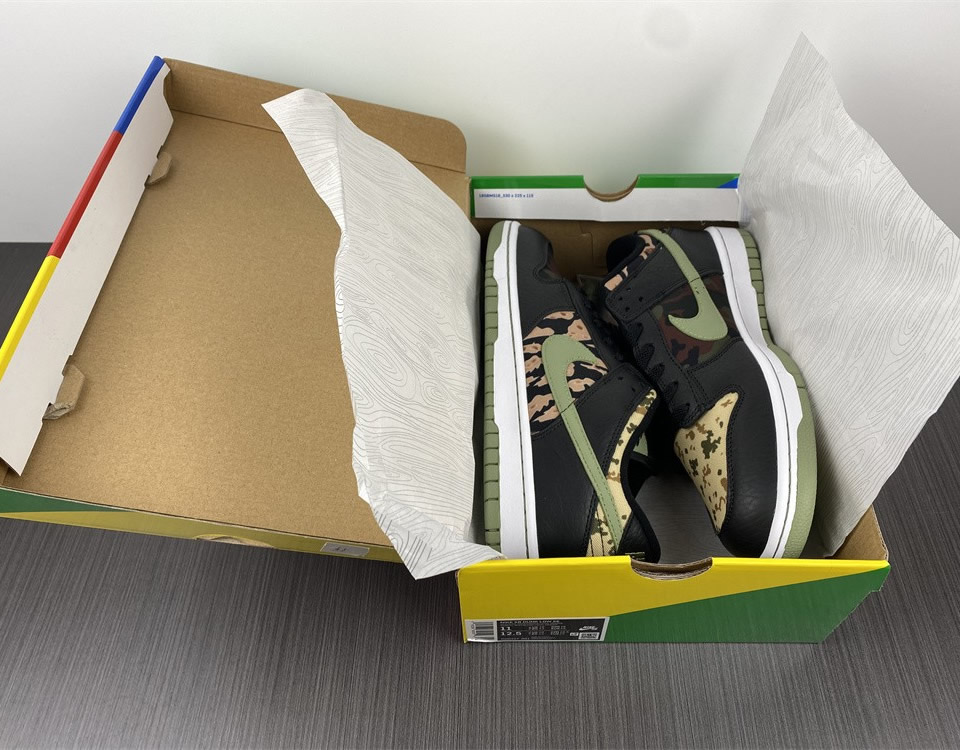 Nike Dunk Low Se Black Multi Camo Dh0957 001 23 - www.kickbulk.cc