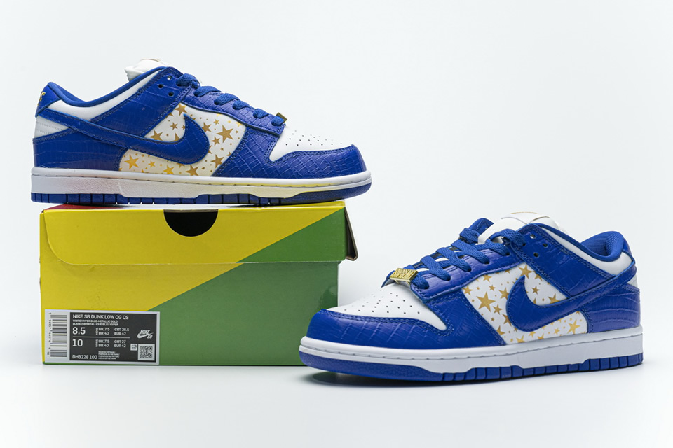 Supreme Nike Sb Dunk Low Blue Stars Dh3228 100 4 - www.kickbulk.cc